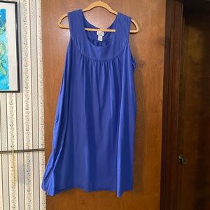 Only Necessities Blue Sleeveless Dress